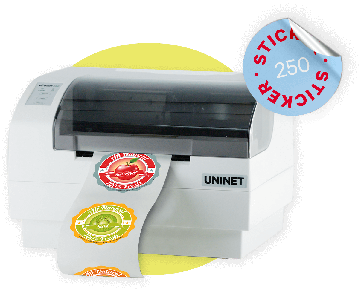 Uninet iColor 560 White Transfer Printer w/ Textile Bundle, Software