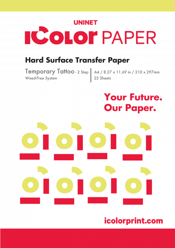 FOREVER LASER TATTOO PAPER - 8.27 X 11.69(A4) - 10ct A&B [TATTOOPAPE —  Sii Store