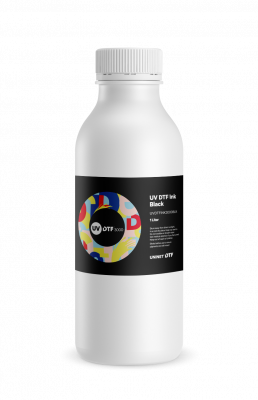 Uninet Black Ink For UV DTF 3000 (1 Liter)